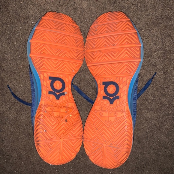 Nike KD Trey 5 III Basketball Shoes Blue & Orange - Picture 5 of 5